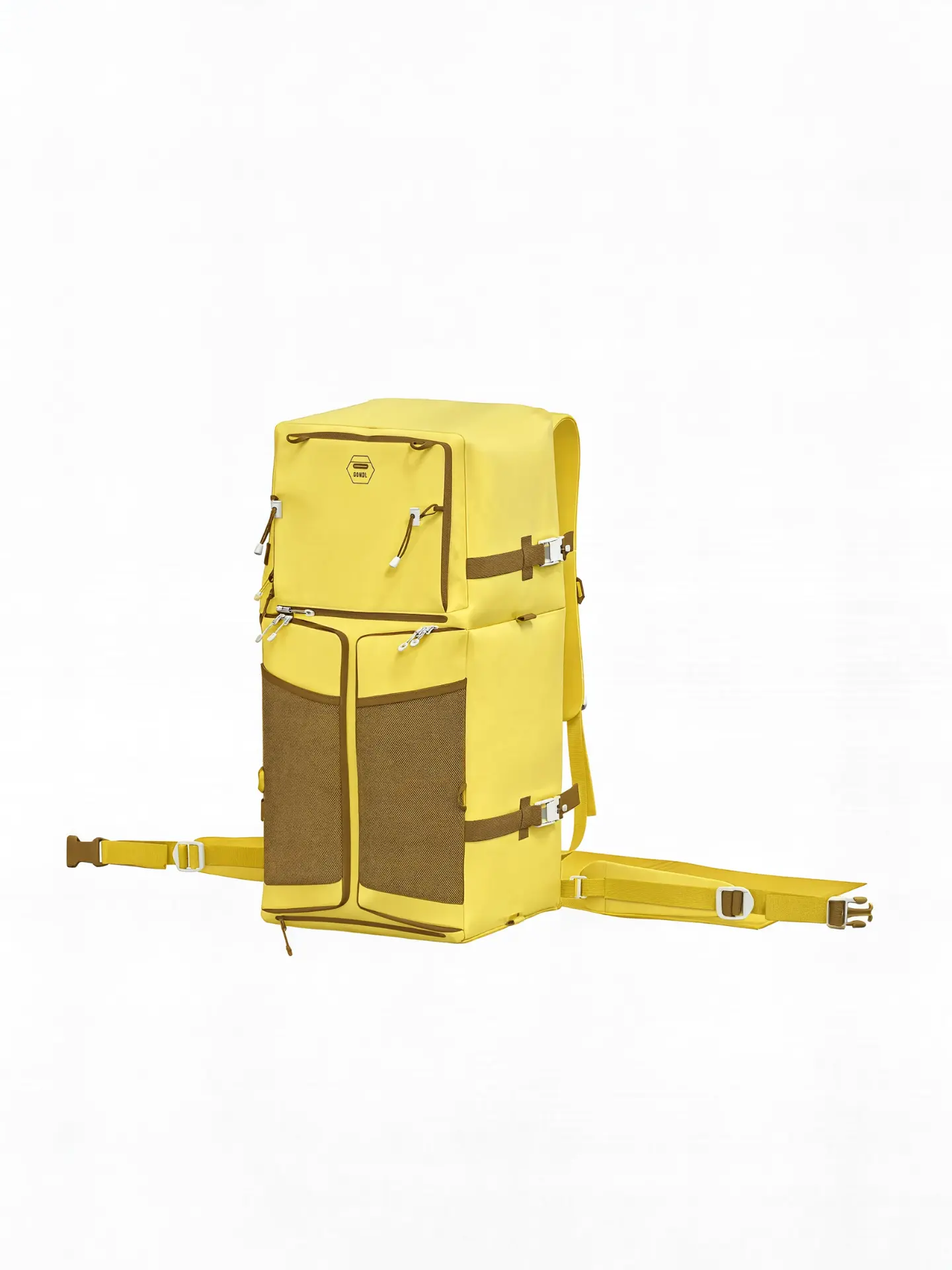 GONDL 25/26 Ski Bag in Sun Yellow